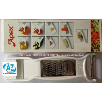 Apex" 4 in 1 Slicer With Sharp Blades & 3 in 1 Peeler , Grater , Dry Fruit Slicer First Time in India